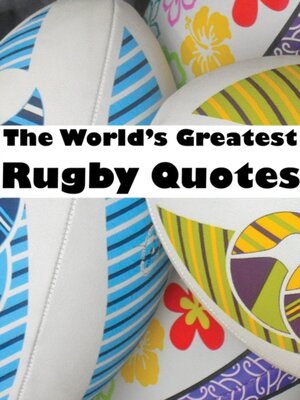 cover image of World's Greatest Rugby Quotes